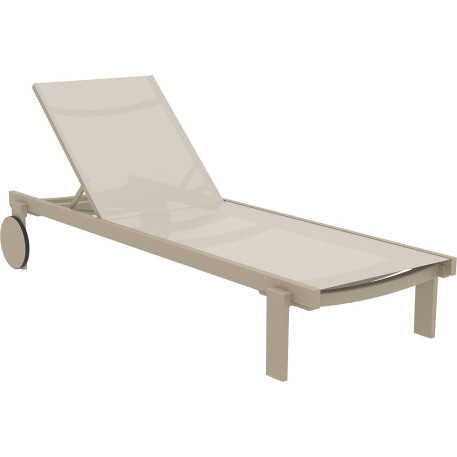 Комплект з 2 шезлонгів Siesta Casablanca +  Стіл Siesta Ocean Side Table - Taupe - Taupe4