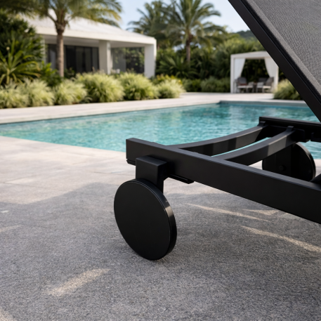 Комплект з 2 шезлонгів Siesta Casablanca +  Стіл Siesta Ocean Side Table - Black3