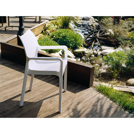Стілець Siesta Diva White9