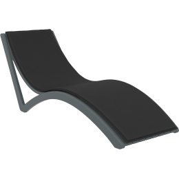 Матрац для шезлонга Siesta Slim Black