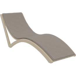 Матрац для шезлонга Siesta Slim Light brown 