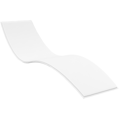 Матрац для шезлонга Siesta Slim White1