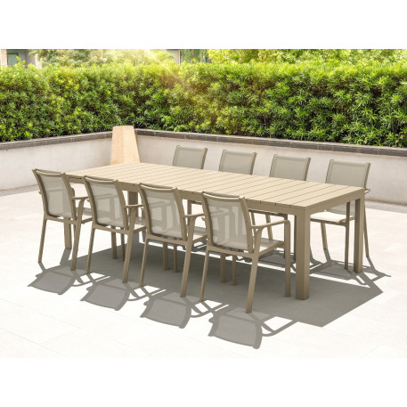 Стіл Siesta Atlantic Table 210/280 Taupe10