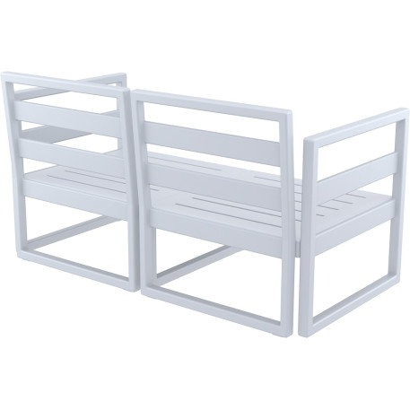 Комплект меблів для тераси Siesta Mykonos Lounge Set Gray Сірий9