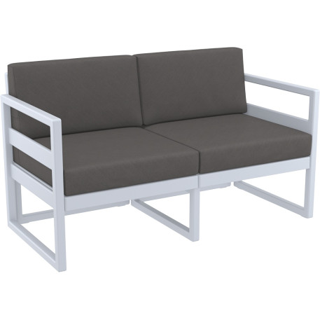 Комплект меблів для тераси Siesta Mykonos Lounge Set Gray Сірий5