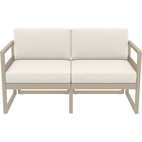 Комплект меблів для тераси Siesta Mykonos Lounge Set Taupe Бежевий2