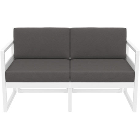 Комплект меблів для тераси Siesta Mykonos Lounge Set White Білий2