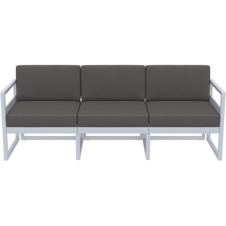 Комплект меблів для тераси Siesta Mykonos Lounge Set XL Gray Сірий3