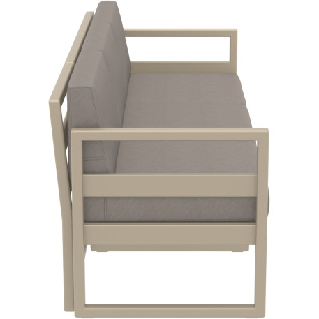 Комплект меблів для тераси Siesta Mykonos Lounge Set XL Taupe Бежевий6