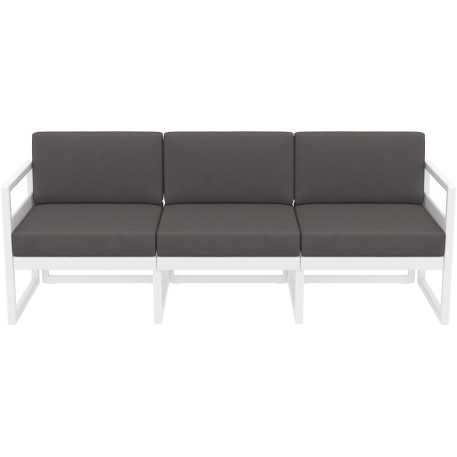 Комплект меблів для тераси Siesta Mykonos Lounge Set XL White Білий4