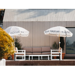Комплект меблів для тераси Siesta Mykonos Lounge Set XL White Білий