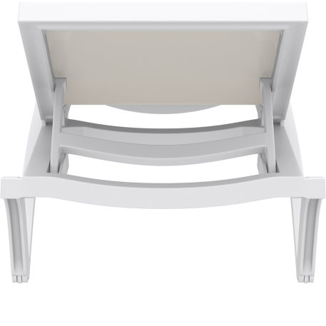 Комплект із 2 шезлонгів Siesta Pacific +  Стіл Siesta Ocean Side Table - White Taupe3