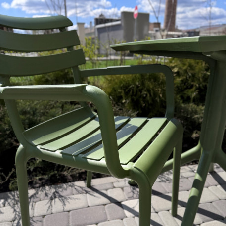 Комплект меблів для кафе Siesta Paris with Sky 70 Olive Green7