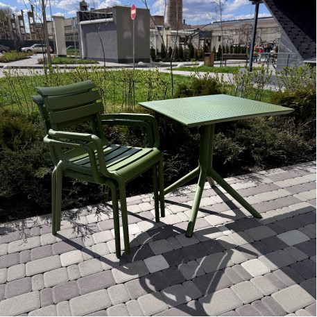 Комплект меблів для кафе Siesta Paris with Sky 70 Olive Green9