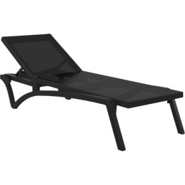 Шезлонг Siesta Pacific Black Black