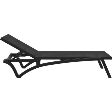 Шезлонг Siesta Pacific Black Black1