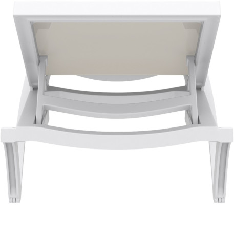 Шезлонг Siesta Pacific White Taupe4