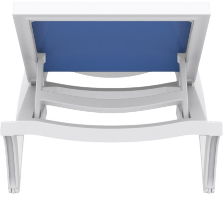 Шезлонг Siesta Pacific White Blue4