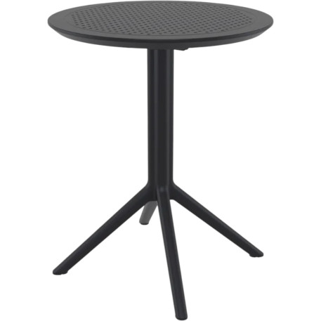Стіл круглий Siesta Sky Folding Table Ø60 Black1