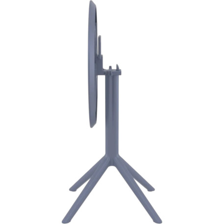 Стіл круглий Siesta Sky Folding Table Ø60 Dark Grey6