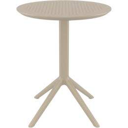 Стіл круглий Siesta Sky Folding Table Ø60 Taupe