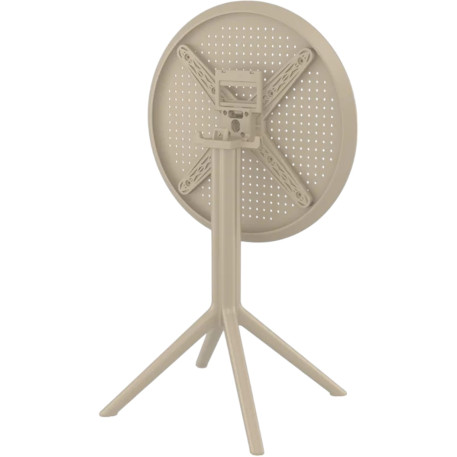 Стіл круглий Siesta Sky Folding Table Ø60 Taupe4