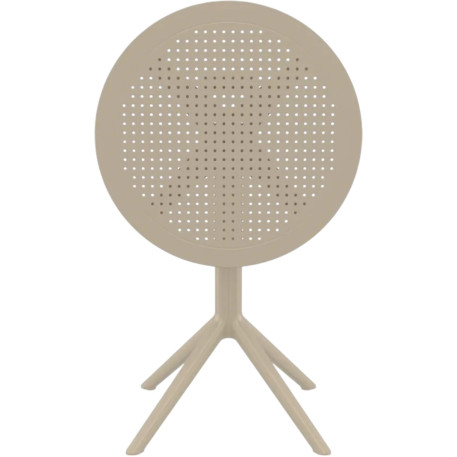 Стіл круглий Siesta Sky Folding Table Ø60 Taupe5