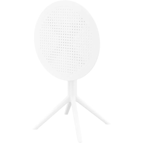 Стіл круглий Siesta Sky Folding Table Ø60 White6