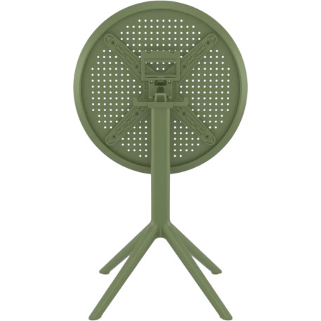 Стіл круглий Siesta Sky Folding Table Ø60 Olive Green3