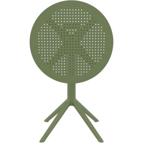 Стіл круглий Siesta Sky Folding Table Ø60 Olive Green5