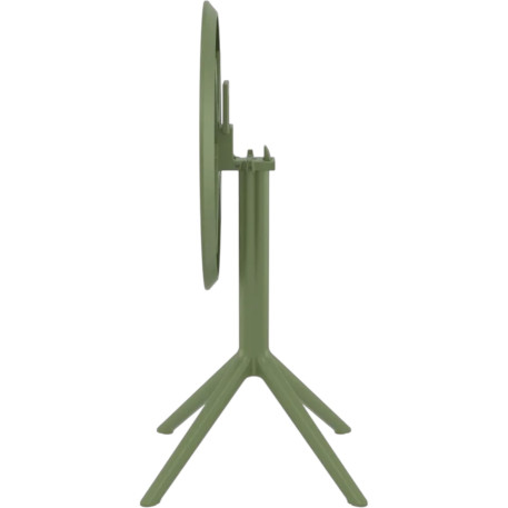 Стіл круглий Siesta Sky Folding Table Ø60 Olive Green7