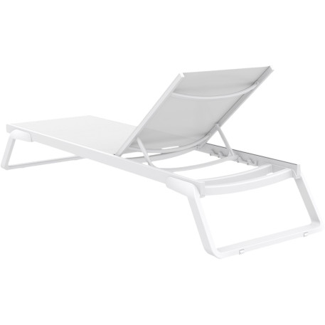 Шезлонг Siesta Tropic White White3