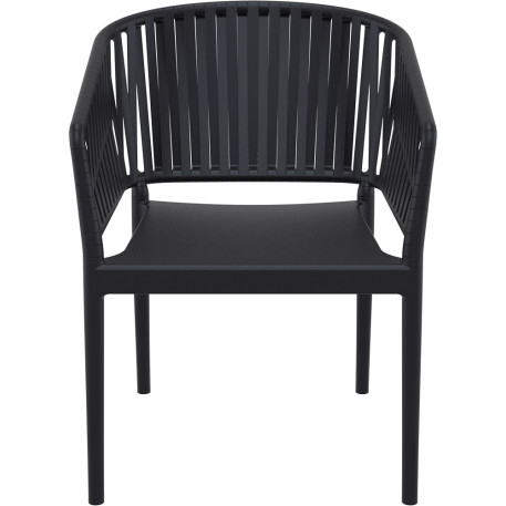 Крісло Siesta Portofino Armchair Black2