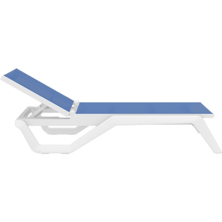 Шезлонг Siesta Rio Pro White Blue1