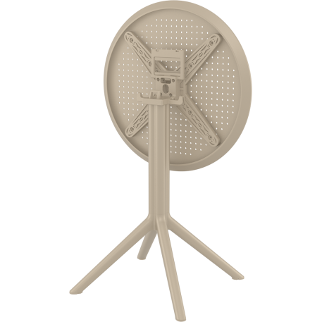 Комплект 2 стільця Siesta Sky Pro + стіл круглий Siesta Sky Folding Table Ø60 Taupe8