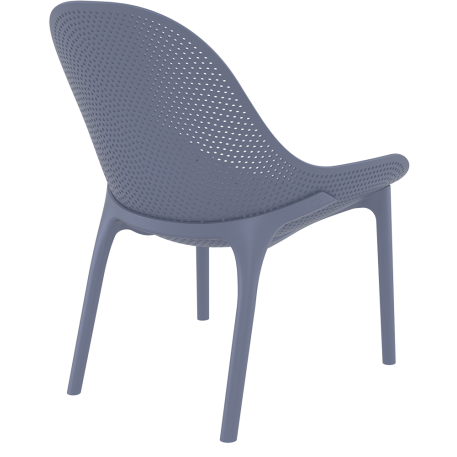 Комплект 2 стільця Siesta Sky Lounge + стіл Siesta Ocean Side Table Dark Grey5