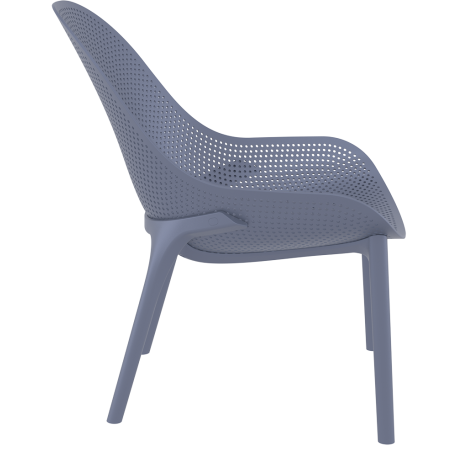 Комплект 2 стільця Siesta Sky Lounge + стіл Siesta Ocean Side Table Dark Grey6