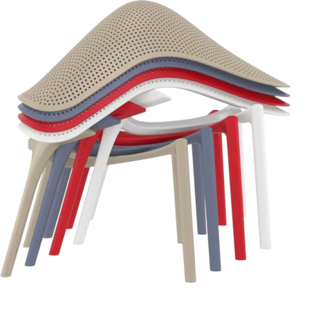 Комплект 2 стільця Siesta Sky Lounge + стіл Siesta Ocean Side Table Dark Grey7