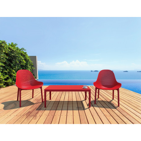 Стіл кавовий Siesta Sky Lounge Table Red4