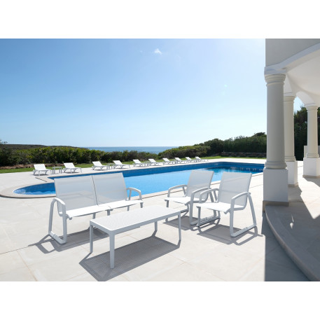 Стіл кавовий Siesta Sky Lounge Table White8