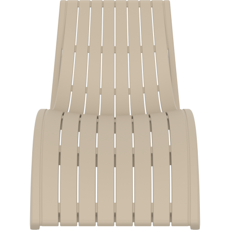 Комплект із 2 шезлонгів Siesta Slim +  Стіл Siesta Ocean Side Table - Taupe3