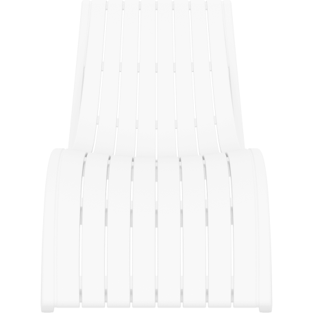 Комплект 2 шезлонга Siesta Slim + Стол Siesta Ocean Side Table - White3