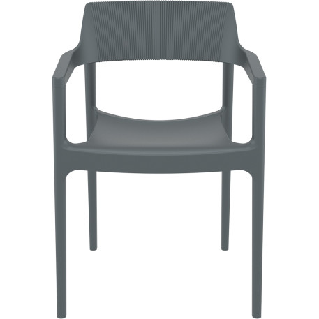 Стілець Siesta Tulum Armchair Dark Grey2