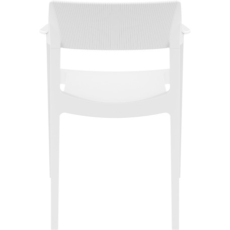 Стілець Siesta Tulum Armchair White4
