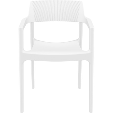 Стілець Siesta Tulum Armchair White2