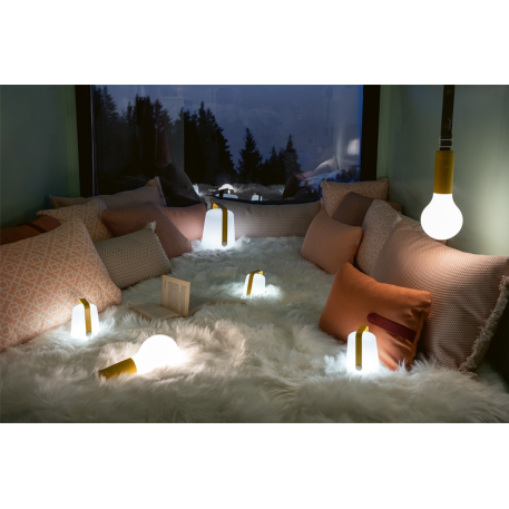 Вуличний світильник FERMOB Balad H25 Honey Жовтий5