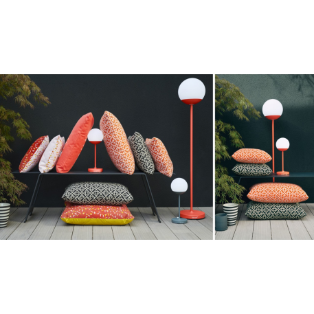 Вуличний світильник FERMOB Mooon! H134 Red Ochre Червоный5