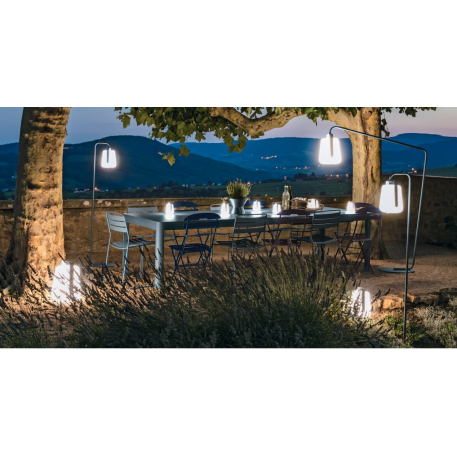 Набір вуличних світильників FERMOB Set Of 3 Balad H12 Acapulco Blue Синій5