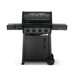 Газовый гриль Freestyle 425 з конфоркою SIZZLE ZONE та дверкою, чорний мат