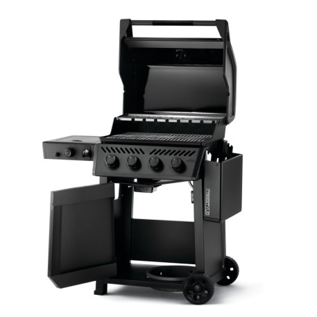 Газовый гриль Freestyle 425 з конфоркою SIZZLE ZONE та дверкою, чорний мат3